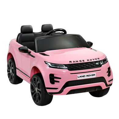 Kids Ride On Car Licensed Land Rover 12V Electric Car - Pink